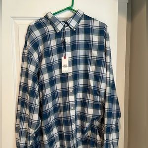 Izod button down dress shirt big and tall